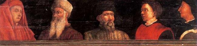 UCCELLO, Paolo Five Famous Men oil painting picture